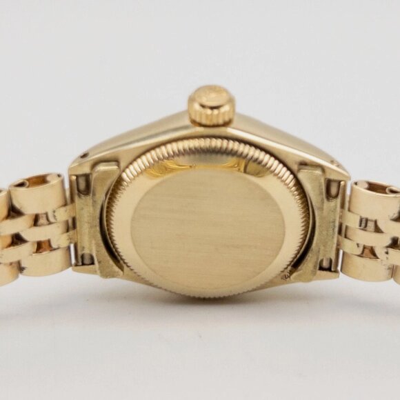 ROLEX OYSTER PERPETUAL 24mm 14k Yellow Gold Ladies Watch main image 6